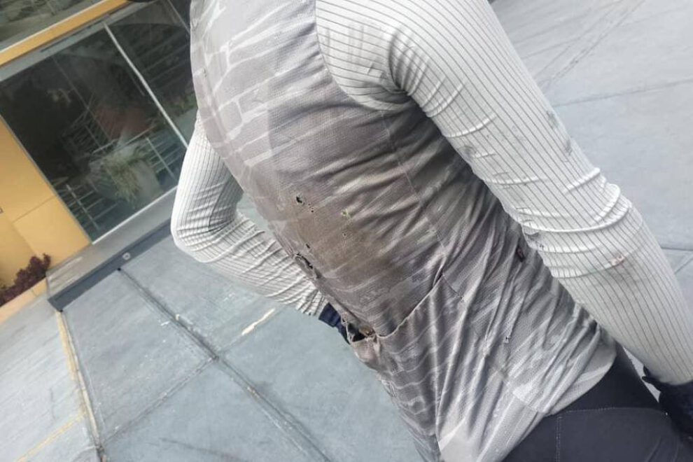 Ciclista atropellada en Cochabamba