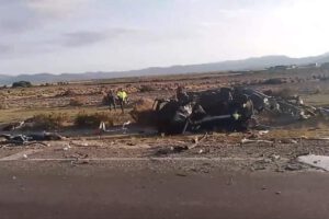 Fatal Colisión entre ómnibus y surubí en la carretera Panamericana