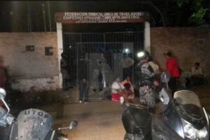 Ataque a la Federación Sindical de Campesinos en Santa Cruz