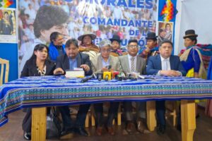 Candidatura de Evo Morales en 2025 defendida por el equipo jurídico del MAS