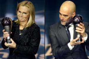 Sarina Wiegman y Pep Guardiola hacen historia en los premios The Best