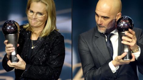Sarina Wiegman y Pep Guardiola hacen historia en los premios The Best