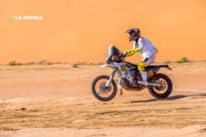El francés Adrien van Beveren, ganador de la novena etapa del Dakar 2024