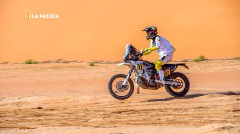 El francés Adrien van Beveren, ganador de la novena etapa del Dakar 2024