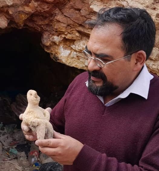 Recuperan antigua imagen del Tío de la Mina