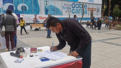 Revocatoria de autoridades en Oruro