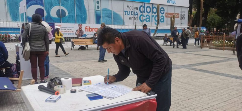 Revocatoria de autoridades en Oruro