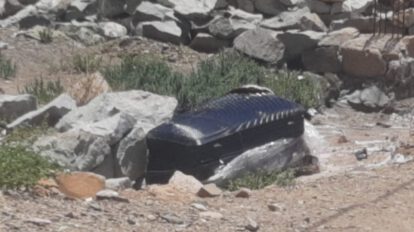 Cadáver en maleta encontrado en Oruro