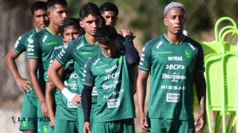 Selección boliviana Sub-23 lista para su debut en el torneo Preolímpico en Venezuela