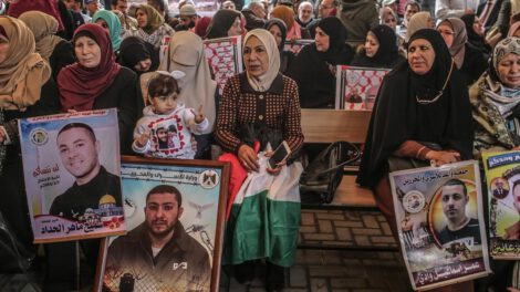 Detenidos palestinos en Gaza