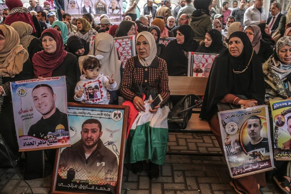 Detenidos palestinos en Gaza