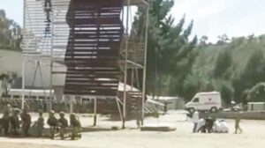 Instructores del caso salto de la muerte