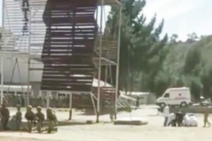 Instructores del caso salto de la muerte