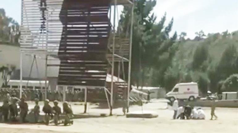 Instructores del caso salto de la muerte