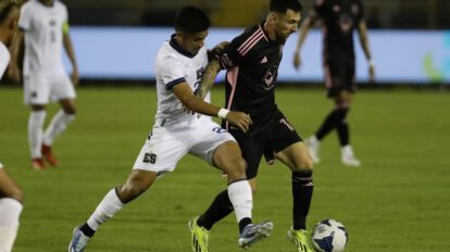 El Salvador empata con Messi en partido amistoso