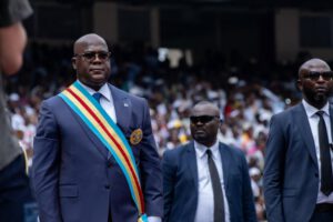 Félix Tshisekedi jura cargo para segundo mandato
