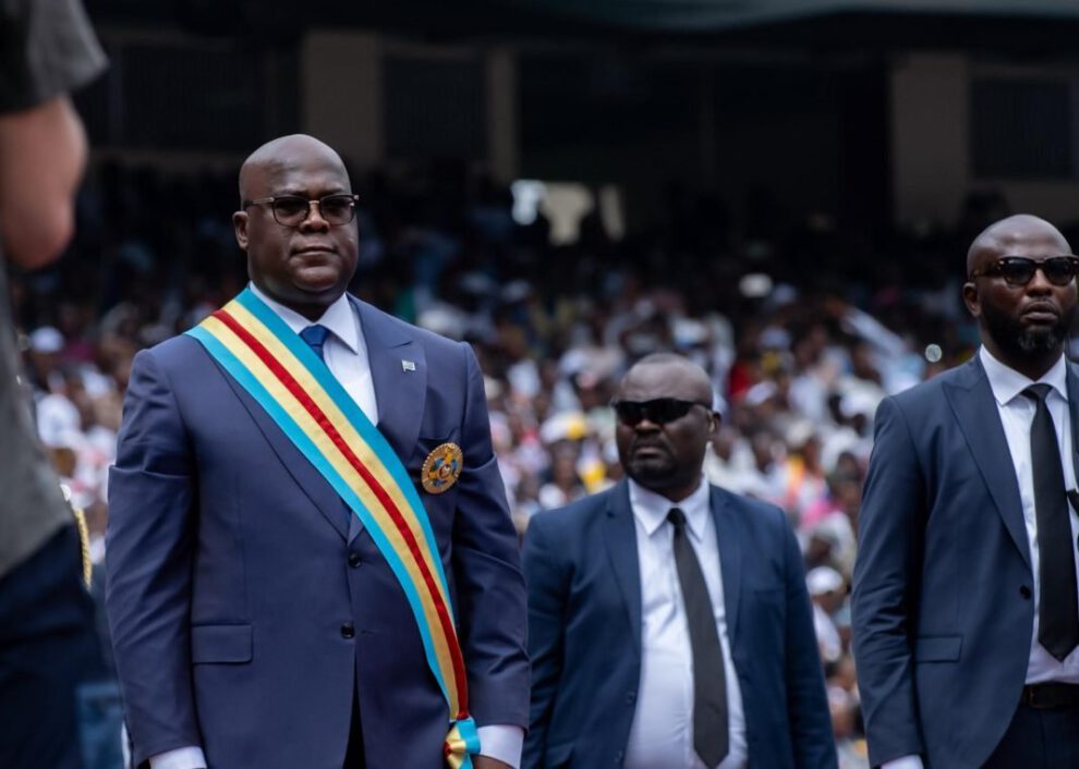 Félix Tshisekedi jura cargo para segundo mandato