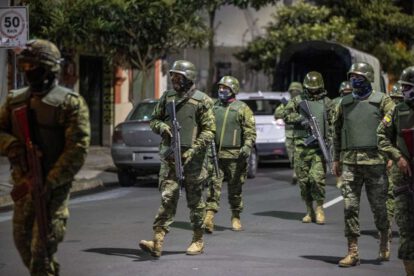 Guerra al terrorismo en Ecuador