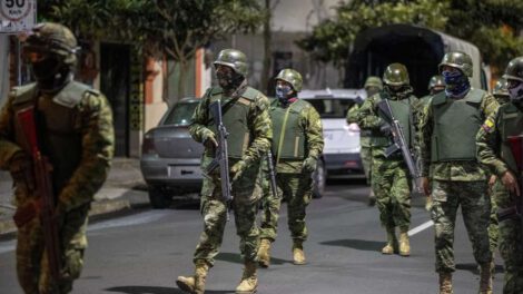 Guerra al terrorismo en Ecuador