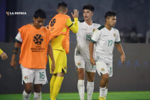Gabriel Villamil autor del gol del empate para la selección boliviana