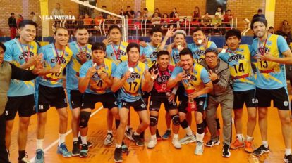 CAN campeón orureño del torneo oficial de voleibol