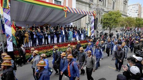 Bolivia celebra 15 años del Estado Plurinacional