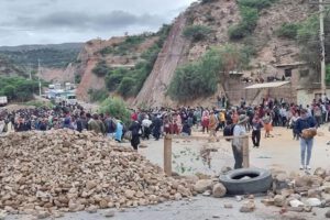 Bloqueos en Bolivia durante el Día del Estado Plurinacional