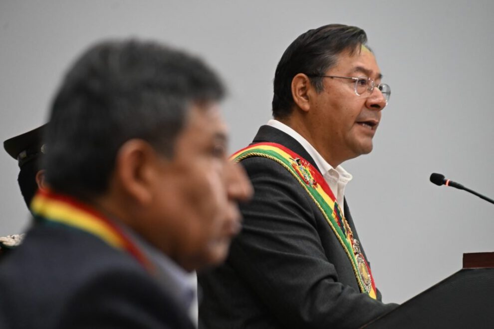 Luis Arce rechaza bloqueos y acusa a los evistas de desestabilizar al país