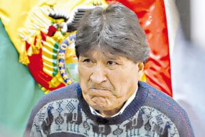 Evo Morales acusa al Gobierno de reprimir a indígenas durante el bloqueo