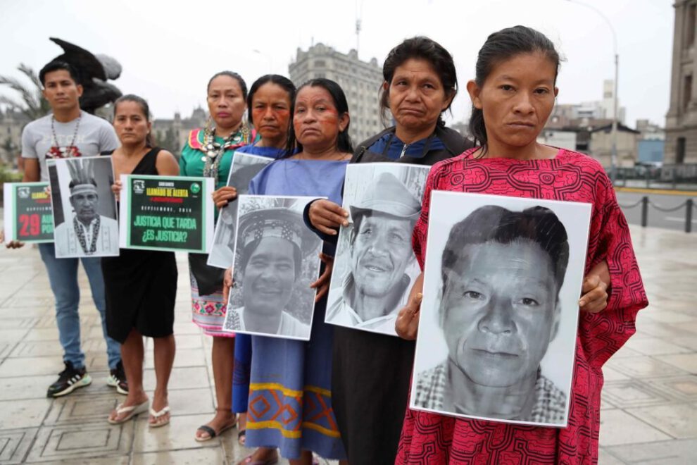 Justicia para líderes indígenas asesinados en Perú