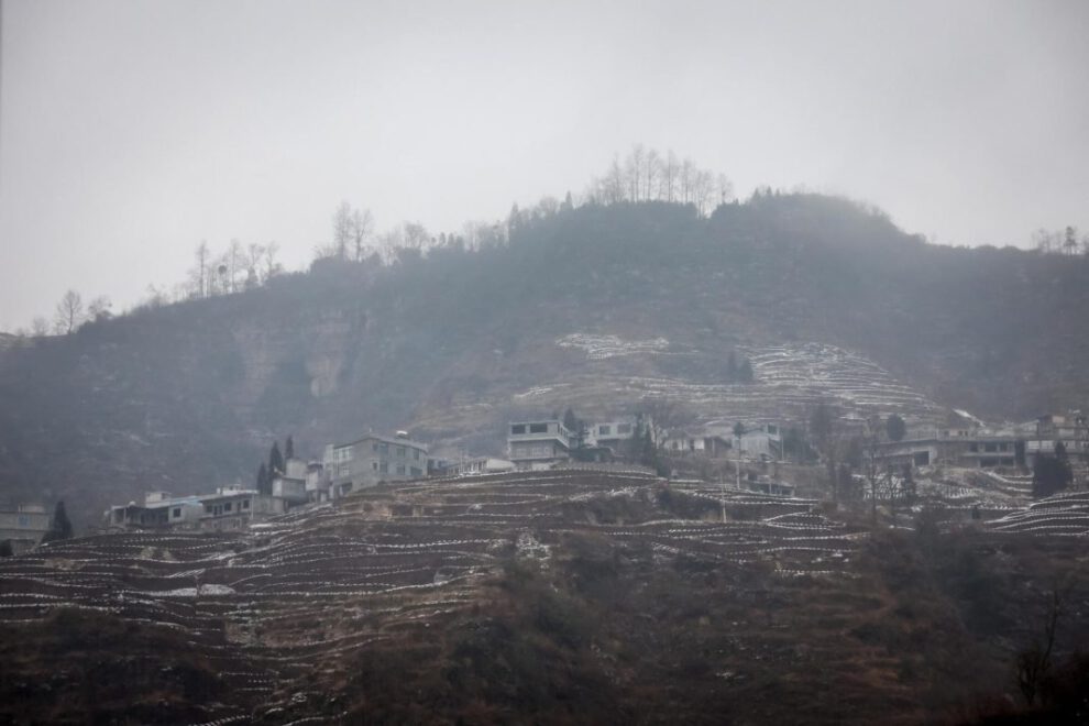 Deslizamiento de tierra en China