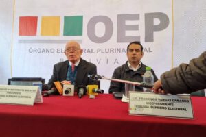 El presidente del Tribunal Supremo Electoral, Óscar Hassenteufel, listo para trabajar en elecciones judiciales