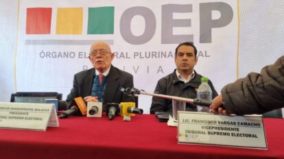 El presidente del Tribunal Supremo Electoral, Óscar Hassenteufel, listo para trabajar en elecciones judiciales