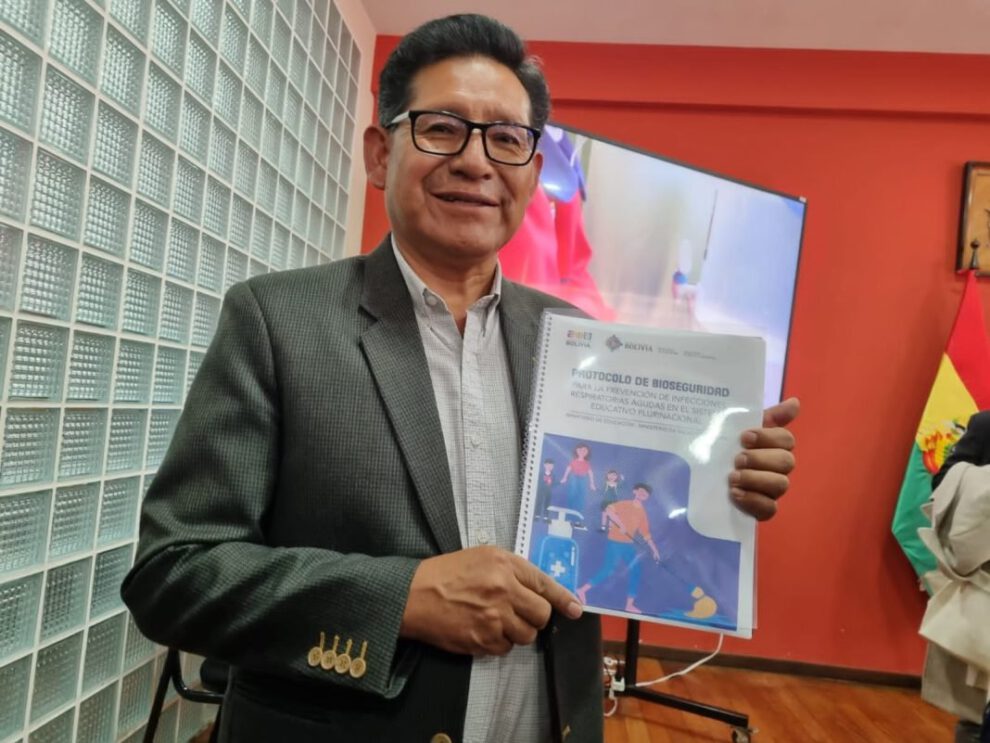 Protocolo para prevenir contagios en colegios