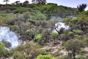 Enfrentamiento en Parotani con uso de gases lacrimógenos