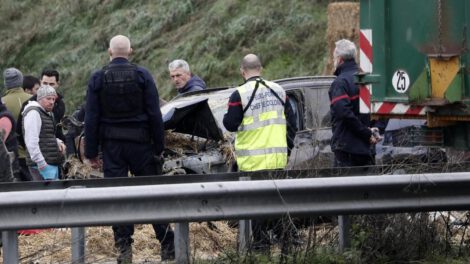 Protesta de agricultores en Francia tras la muerte de una agricultora