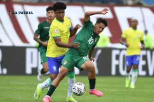 Bolivia perdió ante Brasil con un gol anotado en posición adelantada