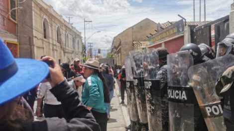 Intento de golpe en la Brigada Parlamentaria de Oruro