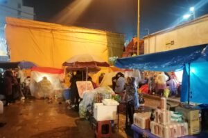 Reubicación de comerciantes Carnaval Oruro