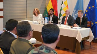 Destrucción e incineración de drogas en Bolivia
