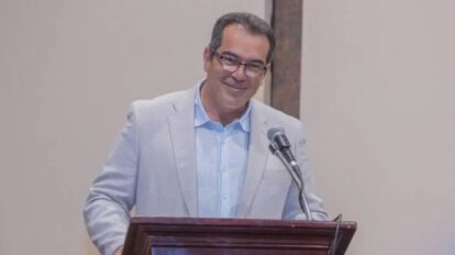 Aguilera como Gobernador de Santa Cruz