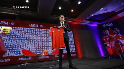 Ricardo Gareca seleccionador de Chile en su presentación oficial