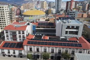 BancoSol sistema fotovoltaico en La Paz