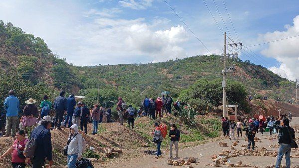 Protesta pacífica en defensa de derechos humanos