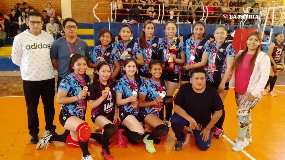 Deportivo América campeón en voleibol