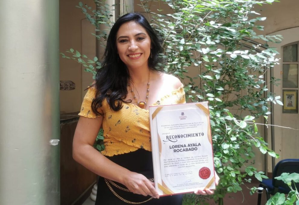 Lorena Ayala Rocabado, embajadora del flamenco