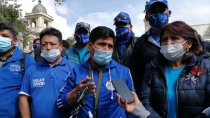 Dirigentes alteños del MAS se pronuncian en contra de los bloqueos