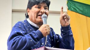 Evo Morales represión mujeres Caracollo