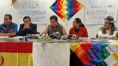 Huelga de hambre en el Legislativo por elecciones judiciales