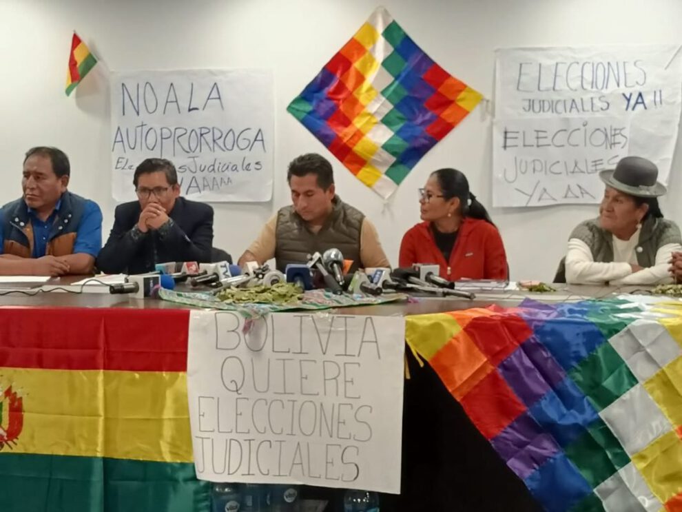 Huelga de hambre en el Legislativo por elecciones judiciales